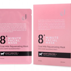 8+Minute Goat Milk Rejuvenating Mask 10pcs