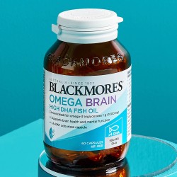 Blackmores Omega Brain High DHA Fish Oil 60 capsules