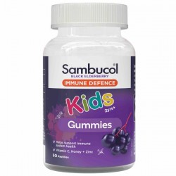 Sambucol Kids Immune Defence Gummies 50 Pastilles 2Y+