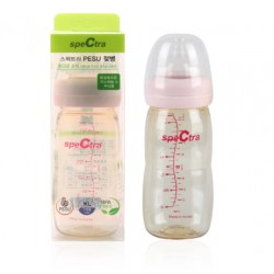 Spectra PESU Milk Storage Bottle 260ml (with XL teat - 7M+)
