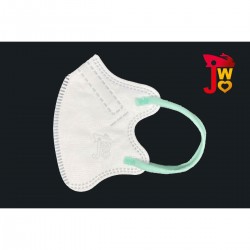 JWo BB神盾 幼兒至小童立體口罩 Butterfly XS Lite (9m+) (黃色/薄荷綠) (7 個裝)