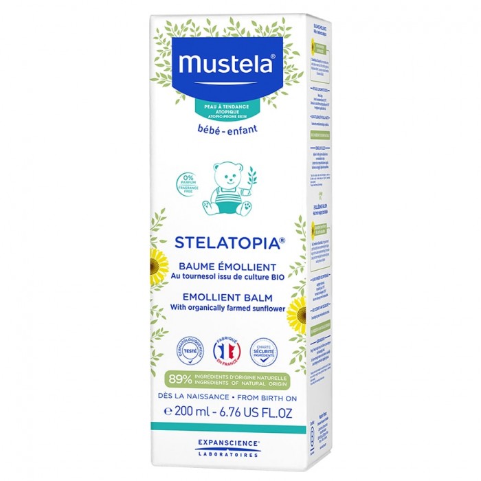 MUSTELA Stelatopia 舒膚敏特強補脂潤膚膏 200 毫升