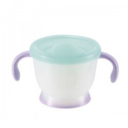 Richell 嬰兒第一的杯子150ml 紫色