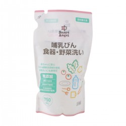 日本西松屋Smart Angel嬰兒奶瓶清潔液補充裝 750ml (香港行貨)