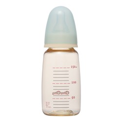ChuChu Slim Type PPSU Feeding Bottle (With Super Cross Cut Silicone Teat) 150ml
