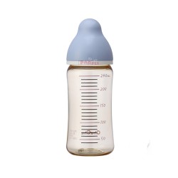 ChuChu Wide Type PPSU Feeding Bottle (With Super Cross Cut Silicone Teat) 160ml