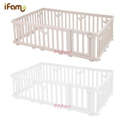 iFam Birch Baby Room 217 x 146 x 62.5cm (Brown/White)