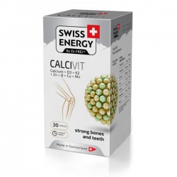 Swiss Energy CALCIVIT Calcium + Vitamin D3 + Vitamin K2 for bones and teeth