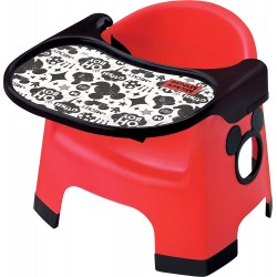 Disney Baby Chair, Mickey Mouse Low Meal Chair (Red)