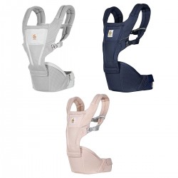 ERGOBABY ALTA HIP SEAT BABY CARRIER SOFTFLEX MESH 0-48M (Pearl Grey/Midnight Blue) [Official Goods] **SELF PICK BY CASH $1339**
