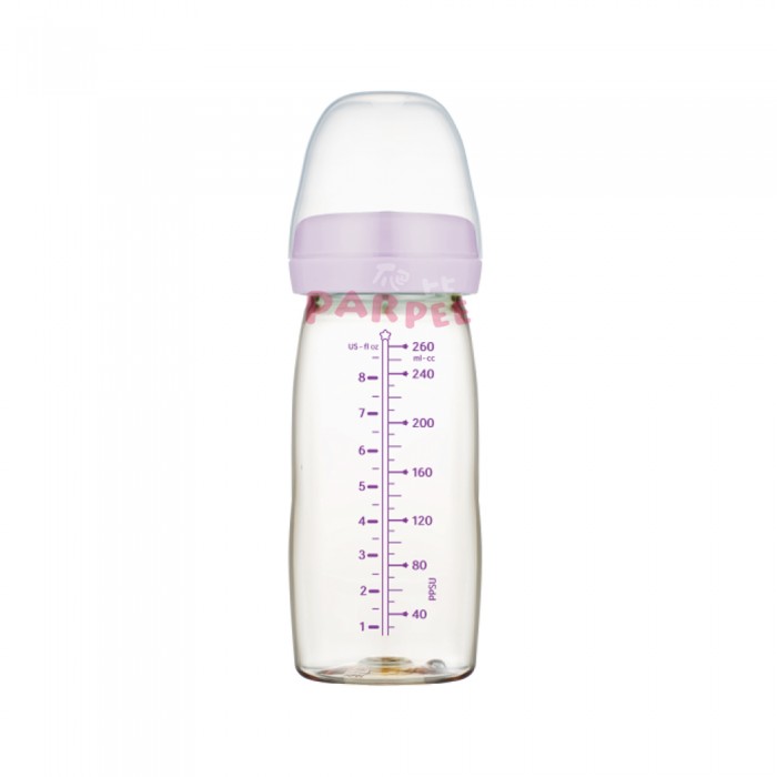 Spectra PPSU 闊口儲奶瓶 260ml (附XL奶嘴 - 7個月以上) 韓國製 原裝行貨