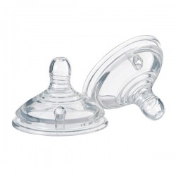 tommee tippee Closer To Nature Anti-colic Teats (0/3/6M+) (2pcs)